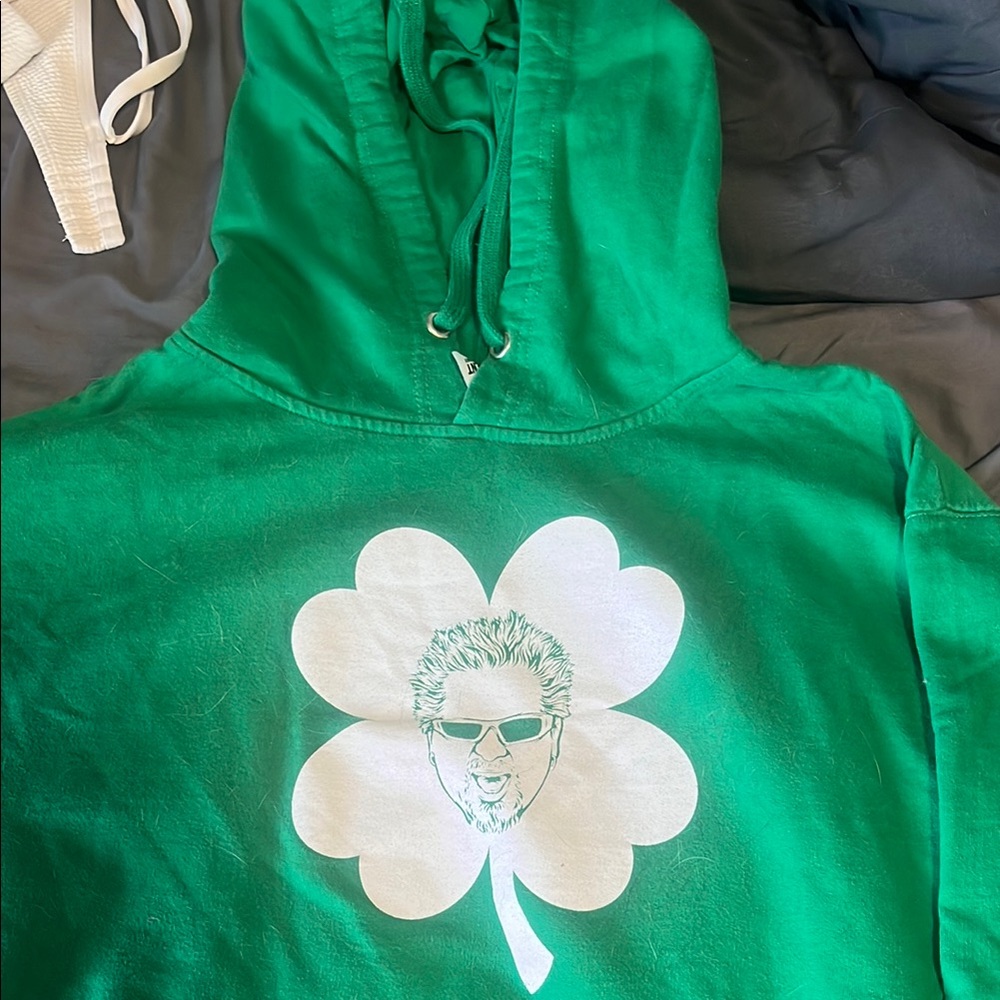 Green Shamrock Hoodie